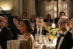 David Hyde Pierce, Fran Kranz, and Brittany Bradford in Julia (2022)