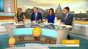 Piers Morgan, Susanna Reid, Richard Arnold, and Charlotte Hawkins in Good Morning Britain: Episode dated 26 March 2019 (