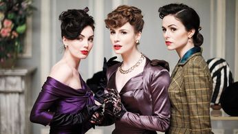 Still of Poppy Corby-Tuech, Holly Weston and Sian Teesdale in The Collection (2016)