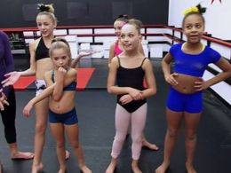 Maddie Ziegler, Mackenzie Ziegler, Chloe Lukasiak, Nia Sioux, and Kendall Vertes in Dance Moms (2011)