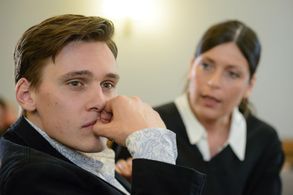 Friderikke Maria Hörbe and Rick Okon in Leipzig Homicide (2001)