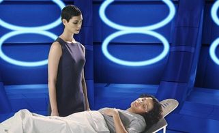 Lourdes Benedicto and Morena Baccarin in V (2009)