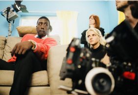 Idrees Degas stars in The Yellow Question. Directed by Mal Haneen