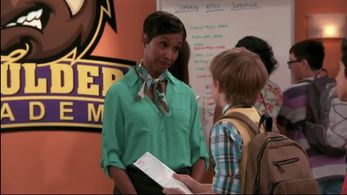 Felice Heather Monteith as Ms. Balboa in NICKY, RICKY, DICKY & DAWN