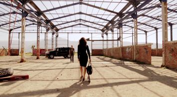 Piero Maggiò and Karin Proia in Ragazze a mano armata (2014)