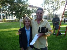 Conrad Bluth and producer/director Glenn Kershaw on Criminal Minds 