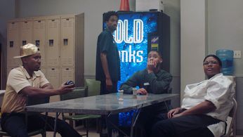 Langston Kerman, Chris Redd, Jak Knight, and Sam Jay in Bust Down (2022)