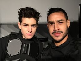 David Carranza and David Mazouz