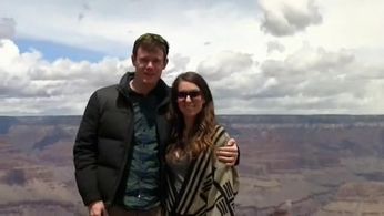 Joe Swanberg and Sophia Takal in V/H/S (2012)