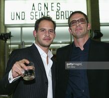 Moritz Bleibtreu and Oskar Roehler at an event for Agnes and His Brothers (2004)