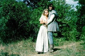 Lenka Jelínková and Pavel Reznícek in How to Deserve a Princess (1995)