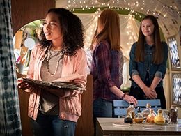 Olivia Sanabia, Abby Donnelly, and Laya DeLeon Hayes in Just Add Magic (2015)