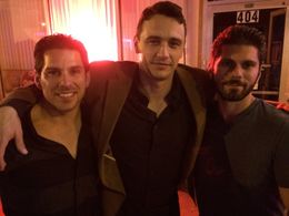 James Franco, Mike Dusi, and Jack Dusi in I Am Michael (2015)
