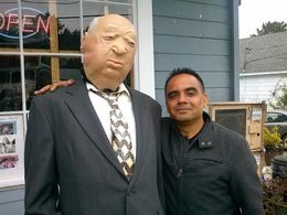 Doc Zee with Hitchcock