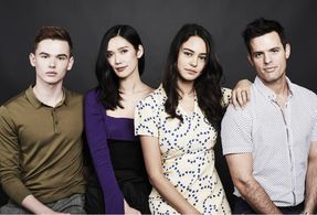 Chris Santos, Tao Okamoto, Courtney Eaton, and Garrett Wareing in Perfect (2018)