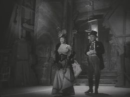 Harriet Andersson and Åke Grönberg in Sawdust and Tinsel (1953)
