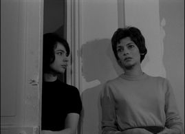 Malka Ribowska and Betty Schneider in Paris Belongs to Us (1961)