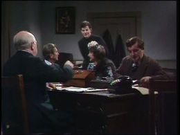 Daniel Abineri and Arthur Lowe in Bless Me Father (1978)