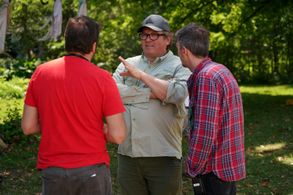 Lorenzo di Bonaventura, Dennis Widmyer, and Kevin Kölsch in Pet Sematary (2019)