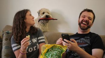 Will F. Young and Anna Neu in The Egos (2016)