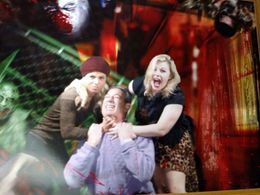 the tombs..with marcia do vales and jessica cameron