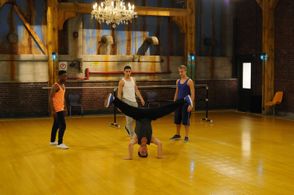 Isaac Lupien, Lamar Johnson, Trevor Tordjman, and Zac Vran in The Next Step (2013)