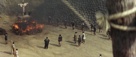 Jutarô Kitashiro, Kôjirô Hongô, Takashi Kanda, and Kôichi Uenoyama in Return of Daimajin (1966)