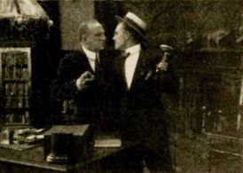 Kempton Greene and Earl Metcalfe in When Conscience Calls (1914)