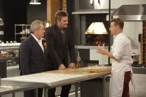 Wolfgang Puck, Curtis Stone, and Richard Blais in Top Chef Duels (2014)