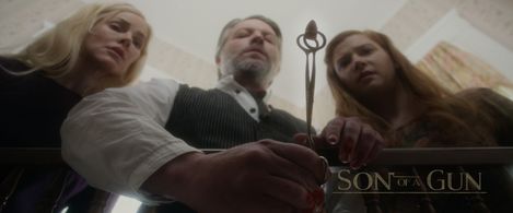 Allison Pittman, Miles Doleac, and Lindsay Anne Williams in Son of a Gun (2019)