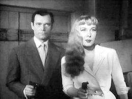 Eddie Constantine and Dominique Wilms in Poison Ivy (1953)