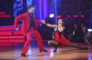 Maksim Chmerkovskiy and Hope Solo in Dancing with the Stars (2005)