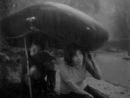 Vasiliy Livanov and Tatyana Samoylova in Letter Never Sent (1960)