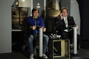 with Bill Hader on Saturday Night Live