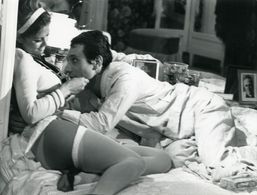 Claudia Cardinale and Enzo Jannacci in L'udienza (1972)