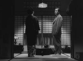 Michiyo Kogure and Shin Saburi in The Flavor of Green Tea Over Rice (1952)