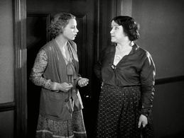 Sara Allgood and Anny Ondra in Blackmail (1929)