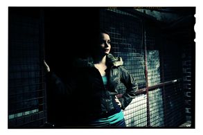 On set for Storage - Three Mills Studios London