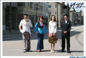 Ju Jin-Mo, Min-Jung Kim, Yo-won Lee, and Jeong-myeong Cheon at an event for Fashion 70's (2005)
