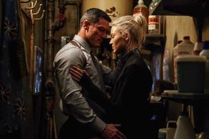Luke Evans and Sasha Luss in Anna (2019)