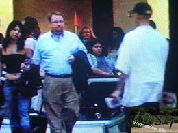 Final episode of the first season as featured extra interacting with 