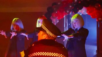 Neenah Dekkers-Reihana, Rosie Howells, Karen O'Leary, and Alice May Connolly in Wellington Paranormal (2019)