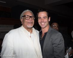 Ken Page and Chad Doreck at the Opening Night of Ain't Misbehavin 2018