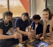 Donovan Colan at SPIRIT HALLOWEEN Grand Opening event