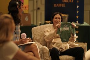 Jojo Brown and Rebecca Henderson in “Single Drunk Female” (Freeform + Hulu)