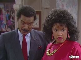 Jackée Harry and Robert Hooks in 227 (1985)