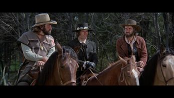 Pedro Armendáriz Jr., Rogelio Guerra, and Jorge Rivero in Guns and Guts (1974)