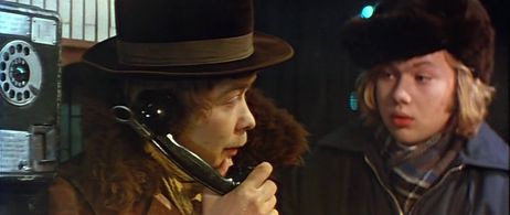 Sergey Bachurskiy and Sergei Prokhanov in Usatyy nyan (1978)