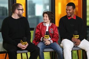 Jonah Hill, Sunny Suljic, and Na-kel Smith at an event for Mid90s (2018)