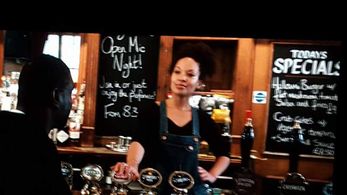 Still with Johanna Thea as 'Katie' in short film 